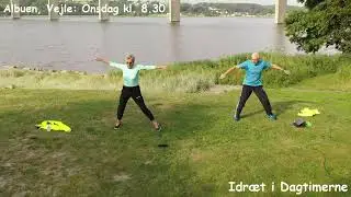 Udendørs morgengymnastik i Vejle kommune 2023