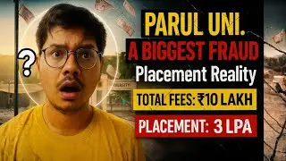 Parul University Vadodara ￼Honest review￼| Hidden Placement Truths Exposed! 🤔
