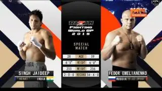 Емельяненко Джайдип Сингх Fedor Emelianenko vs  Jaideep Singh