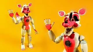 FUNTIME FOXY😱😱(FNAF SISTER LOCATION/FNAF UCN) PLASTILINA✔✔✔ PORCELANA✔✔ POLYMER CLAY✔
