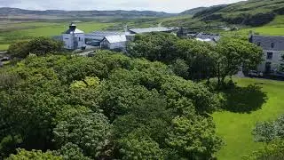 The Dram Drone Visits Kilchoman Distillery