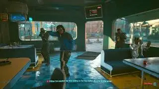 Cyberpunk 2077 Robbery from Pulp Fiction?