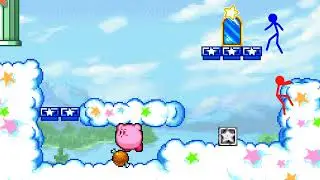 Watergirl and Fireboy , Stickman Animation - Adventures in the world of Kirby2
