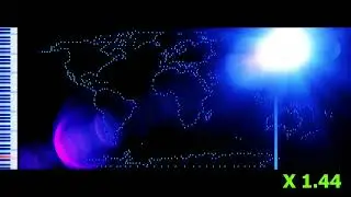 Musical World Map X1.44