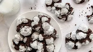 Chocolate Crinkle Cookies