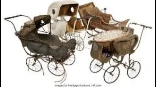 Какие детские коляски были у детей в 1870 - 1930 годах прошлых столетий?