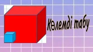 Текшенің және параллелепипедтің көлемі/бастауыш сынып