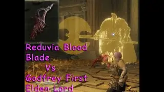 Elden Ring : Godfrey First Elden Lord - Reduvia Blood Blade Run