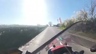 Burnham Bends on the Triumph Rocket 3 R with pillion