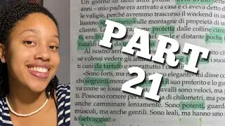 Reading in Italian until I’m fluent🇮🇹! | PART 21