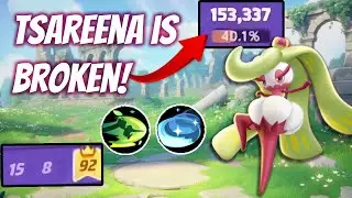 BUFFED TSAREENA IS BROKEN AGAIN!! | Pokemon Unite