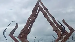 Jalan jalan di Jembatan Pandansimo