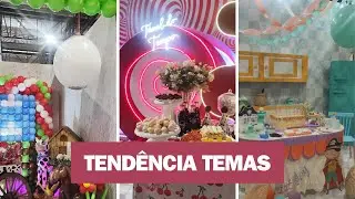 TENDÊNCIA TEMAS PARA FESTA 2024/2025