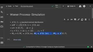 Simulate Brownian Motion in Python