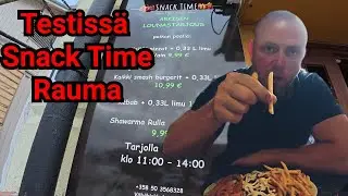 Testissä: Ravintola Snack Time Raumalla