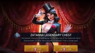 Huge Zatanna Chest Opening | Injustice 2 Mobile