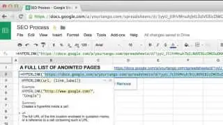 How to Create Hyperlinks in Google Sheets Using the HYPERLINK Function