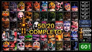 😎Ultimate Custom Night 50/20 Completo😎