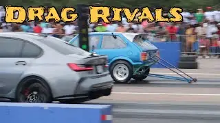 Racers Takeover Airfield & Drag Raced!