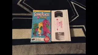 Opening & Closing To Going Places With Barney (Blockbuster Exclusive) 2002 VHS