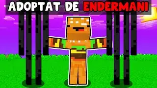 Adoptat De ENDERMANI In Minecraft!