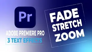 Create Stunning Text Effects in Premiere Pro - Fast & Easy!
