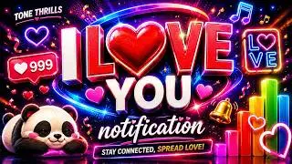 I Love You Message Ringtone | SMS & Notification Tone | Romantic Message Tone