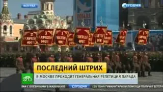 На репетиции парада Победы российский танк nobrТ 14 nobr «Армата» произвел фурор2