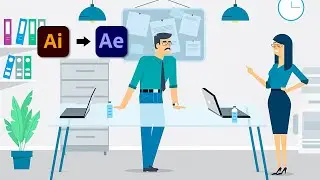 Illustrator to after effects | after effects animation | in detail | tutorial | in தமிழ் | BM👍🏻
