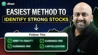 Identify the Top Performing Stock from a Sector within Minutes | Sectoral Trading Strategy | Dhan