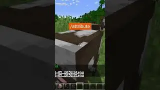 How to change the size of mobs in #minecraft with commands!