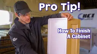 The Best Way To Finish The Side Of A Cabinet
