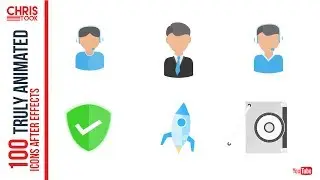 Free Pack 100 Truly Animated Icons | After Effects