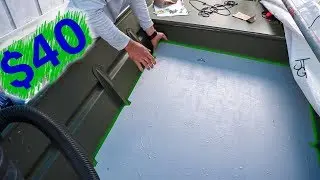 Jon Boat Floor | Paint & Install Part3