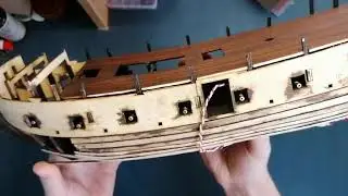 Сборка Черной Жемчужины ( Building the Black Pearl ) 5 часть