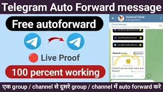 auto message forwarding for telegram | automatic message forwarding on telegram | telegram forwarder