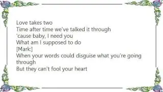 Westlife - Love Takes Two Lyrics