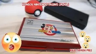 konsol Nintendo terjadul yang pernah ada !! Game Watch Nintendo Disney Mickey Mouse