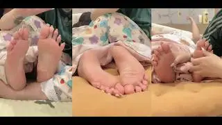 Asian feet tickling