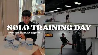 Solo Training as a 19 y/o Pro MMA Fighter