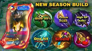 FINALLY!! NEW SEASON NEW HANZO BEST BUILD (after hanzo nerf)