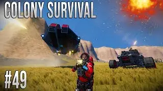 Space Engineers - Colony Survival Ep #49 - AMBUSH!
