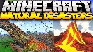 Minecraft: NATURAL DISASTERS! (Volcanoes, Meteors, Earthquakes, & MORE!) | Mod Showcase