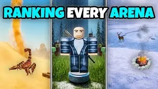Ranking Every Arena In Roblox Hunger Games!