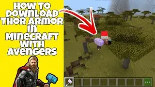 Thor Armor in Minecraft PE With Avengers[AVENGERS]