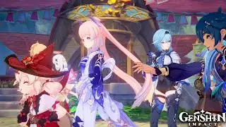 【Chinese Dub / English Sub】Ending Cutscence | Secret Summer Paradise: Part 3 | Genshin Imapct v3.8
