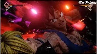 Songoku VS Boruto, Sanji, Sabo - Jump Force Gameplay