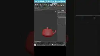 Mastering Extrude Along Line: Streamlining Geometry in 3ds Max 