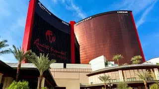 Resorts World Las Vegas Complete Tour. Amazing Casino! We Won in the Roller Wheel Slot Machine!