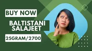 Baltistani Salajeet Available at Affordable Price